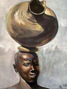 Voir le détail de cette oeuvre: Portrait Massaï